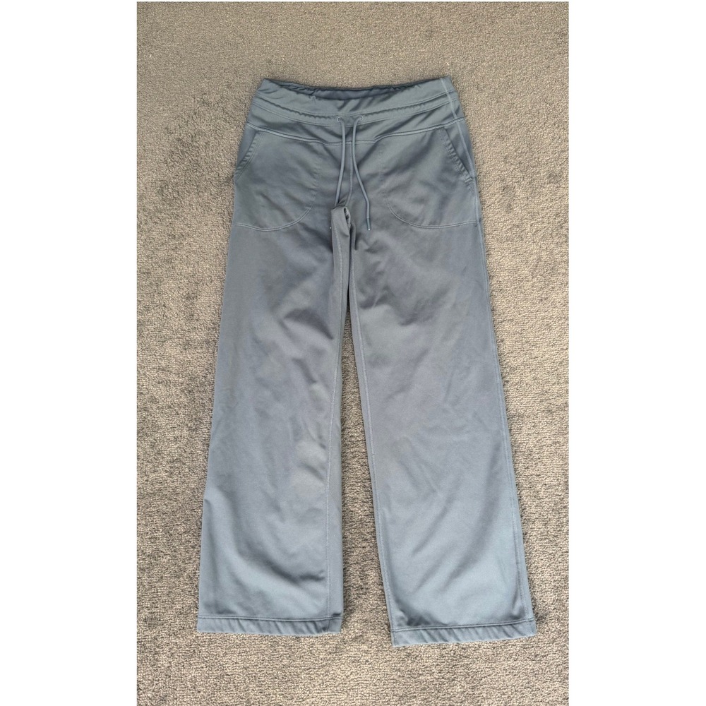 Mondetta Gray Fleece Lined Wide Leg Activewear Pants Womens‎ Medium Drawstring